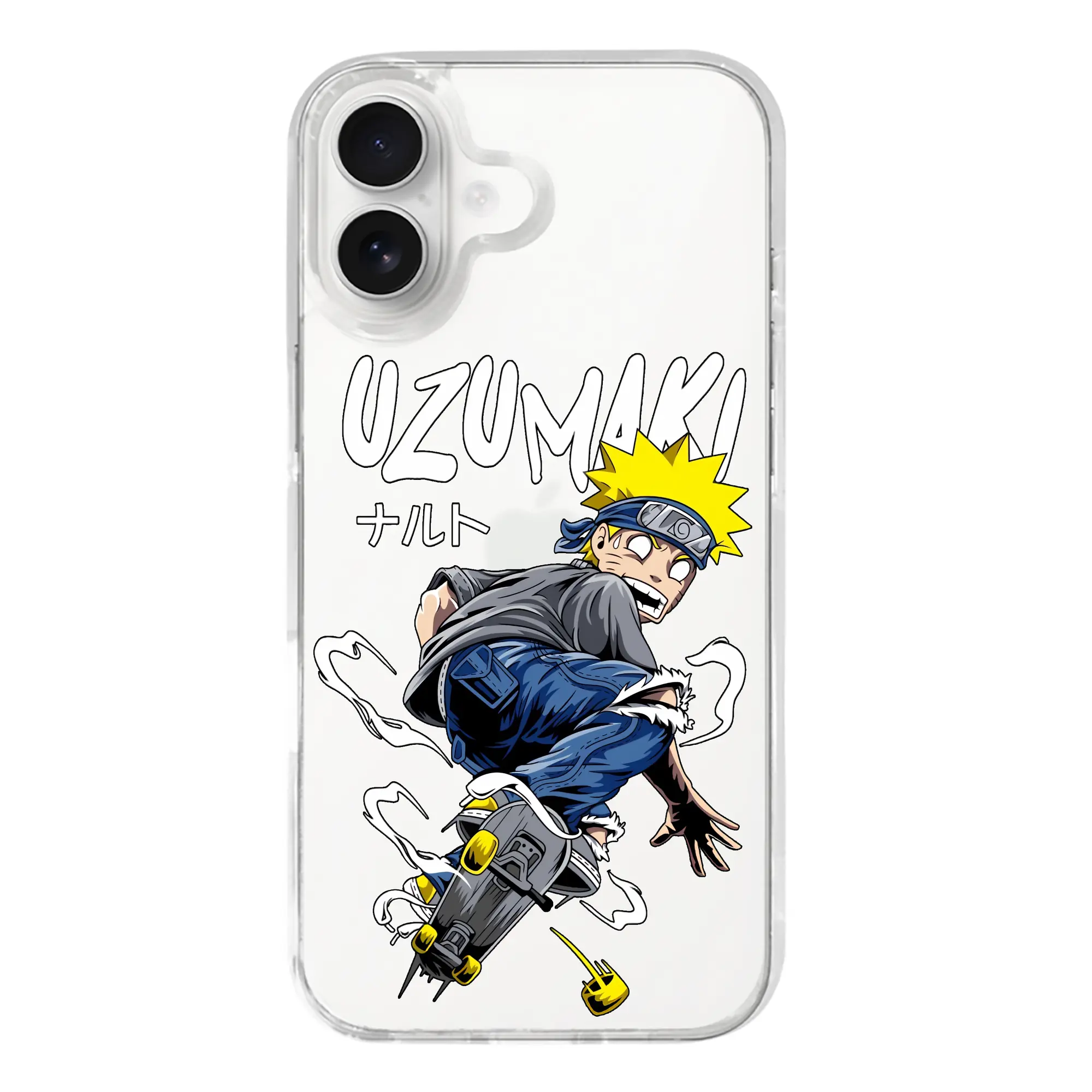 ナルト グッズ うずまき ナルト - iPhone 17シリーズ 透明スマホケース – 薄型・耐衝撃・精密フィット保護カバー